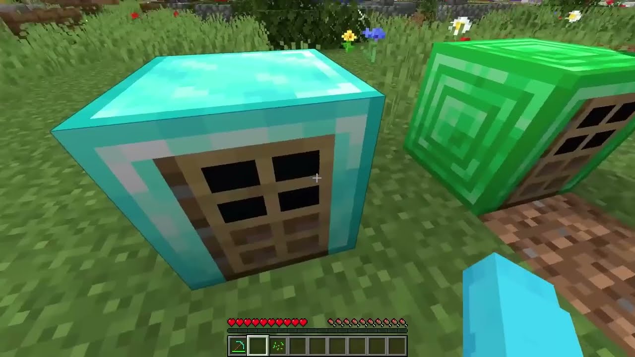 Ukris DIAMANTBLOCK vs Billys SMARAGDBLOCK Bau Challenge in Minecraft!