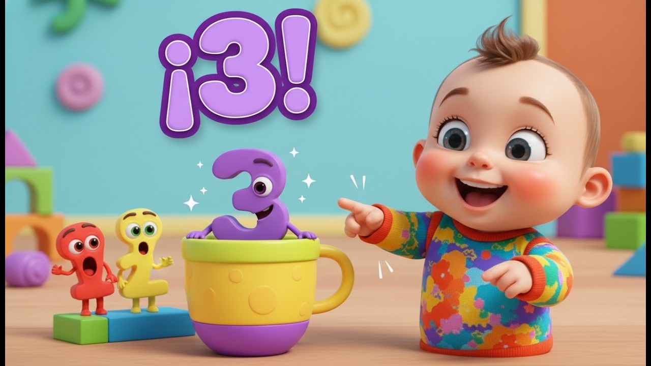 Числа играют в прятки 1️⃣2️⃣3️⃣🙈 | Мультфильм для детей и весёлое обучение