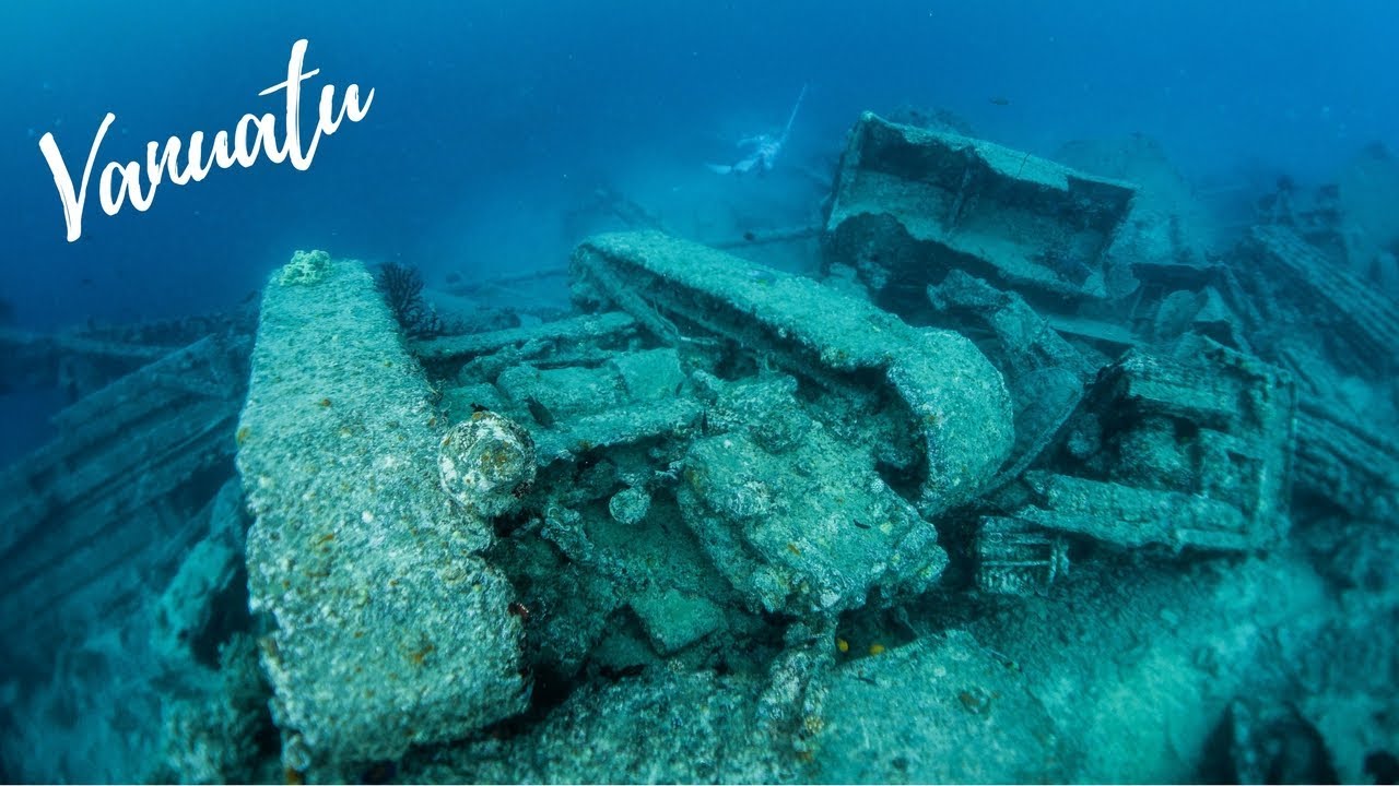 Million Dollar Point, Vanuatu | Freediving an Underwater Scrapyard | GoPro