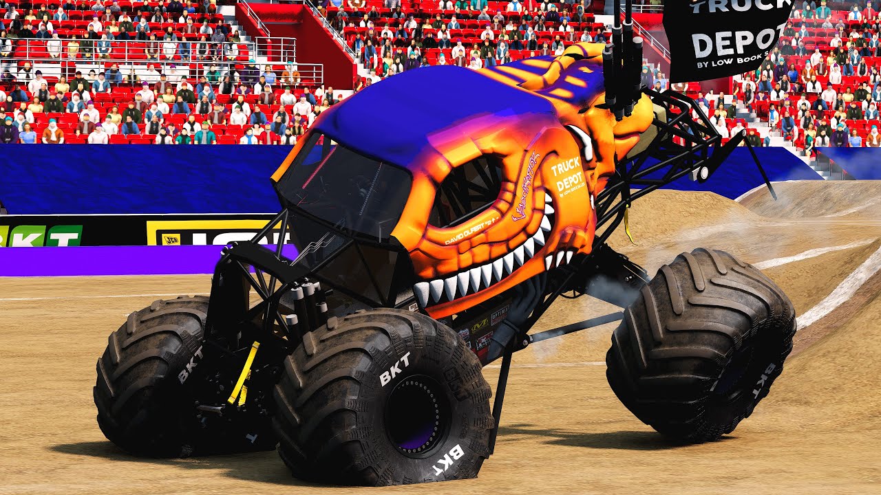 Crashes, Saves and Skills #41  I  BeamNG.Drive Monster Jam