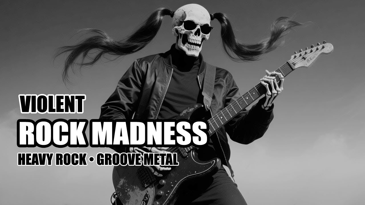 Violent Rock Madness – Crushing Drums & Aggressive Groove | Heavy Rock ⚡ Groove Metal