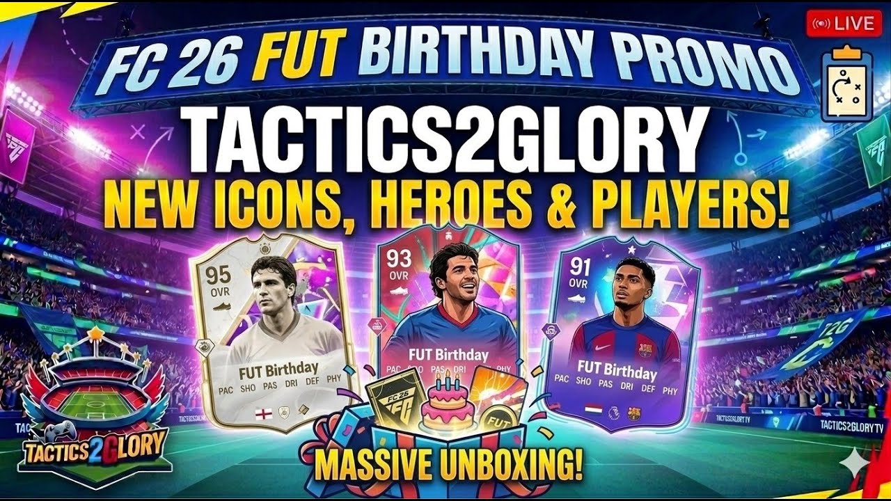 🎂 THE CRAZIEST FUT BIRTHDAY PACK OPENING EVER! 🎂