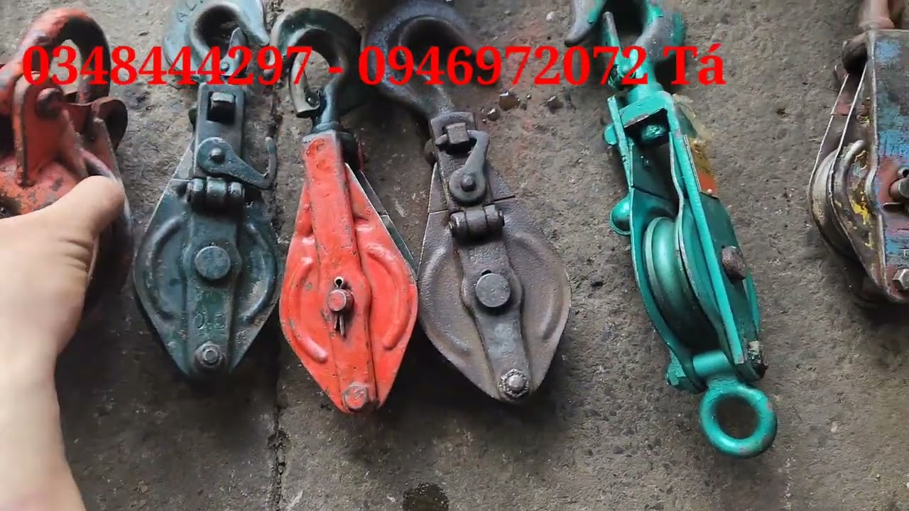 puly ròng rọc kéo cáp nhật bãi giá rẻ 0946972072