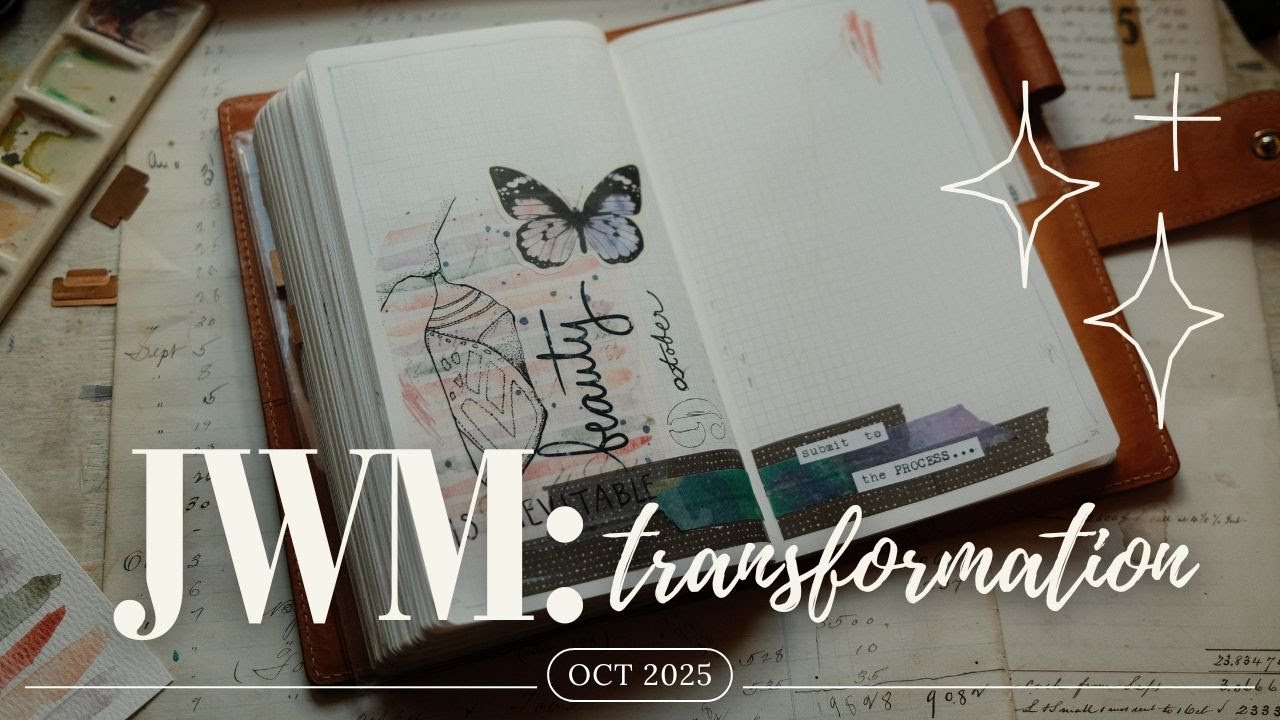 Journal With Me: Transformation...when we emerge from the chrysalis of hard things. 🦋
