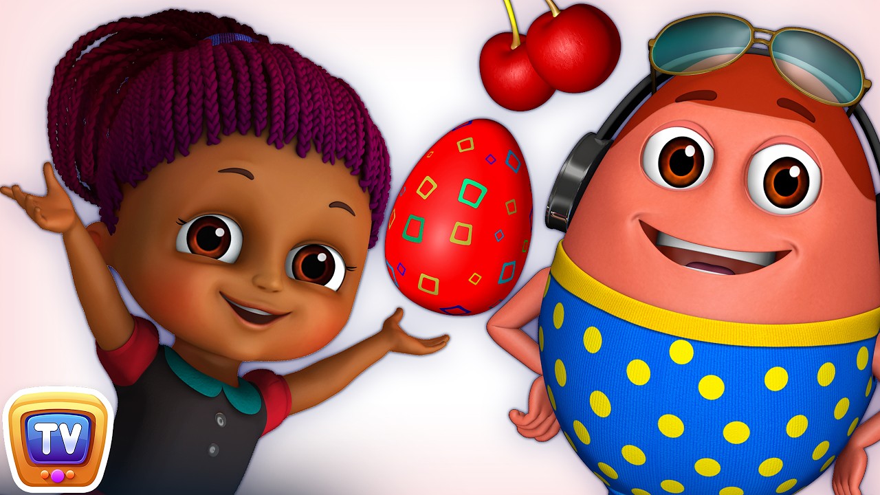 Learn RED Colour with Johny Johny Yes Papa | Surprise Eggs Colours Ball Pit Show | ChuChuTV 3D Fun