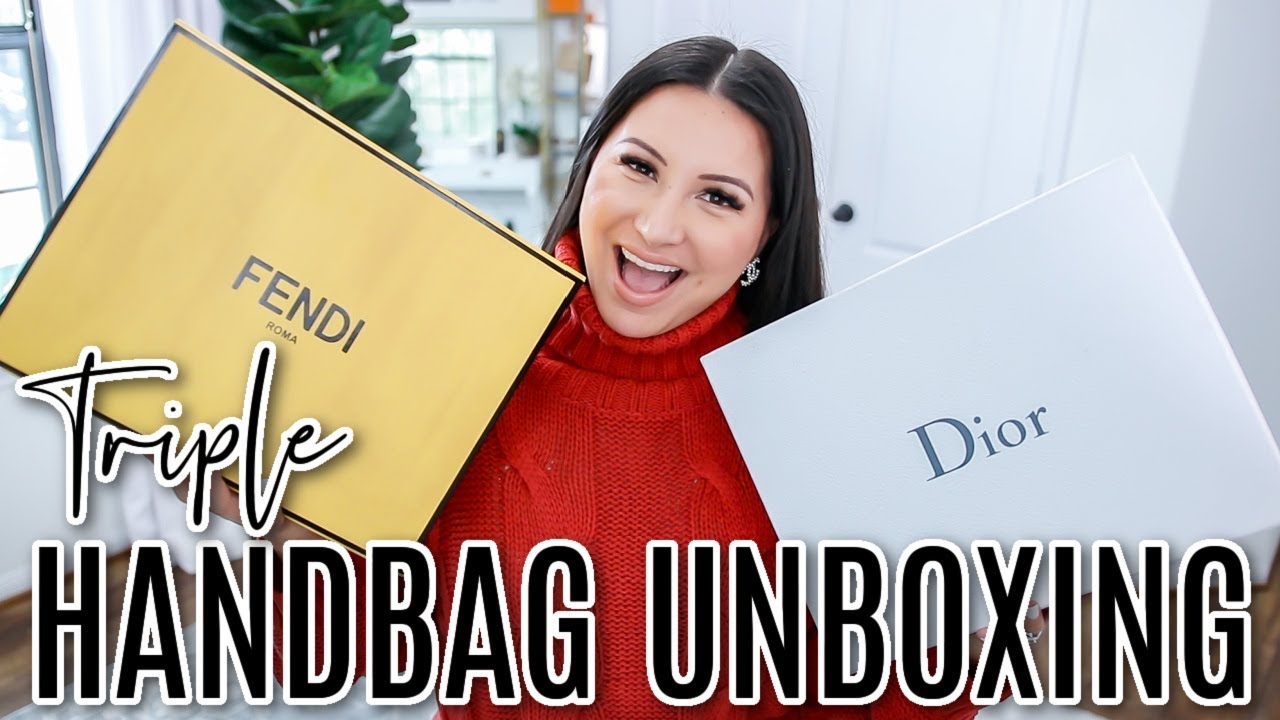 TRIPLE LUXURY HANDBAG UNBOXING *3 New Luxury Handbags* | LuxMommy