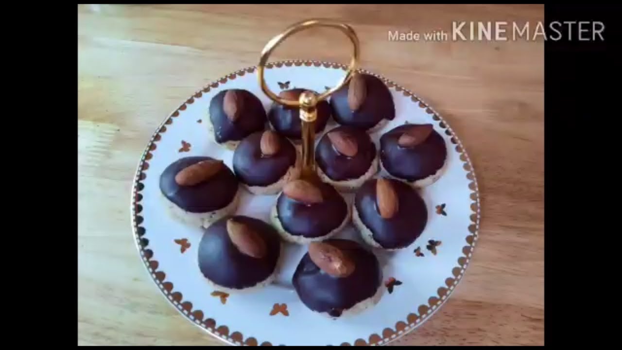 How to make tasty Almond cookies غريبة اللوز بمذاق خيالي😋😋😋😋