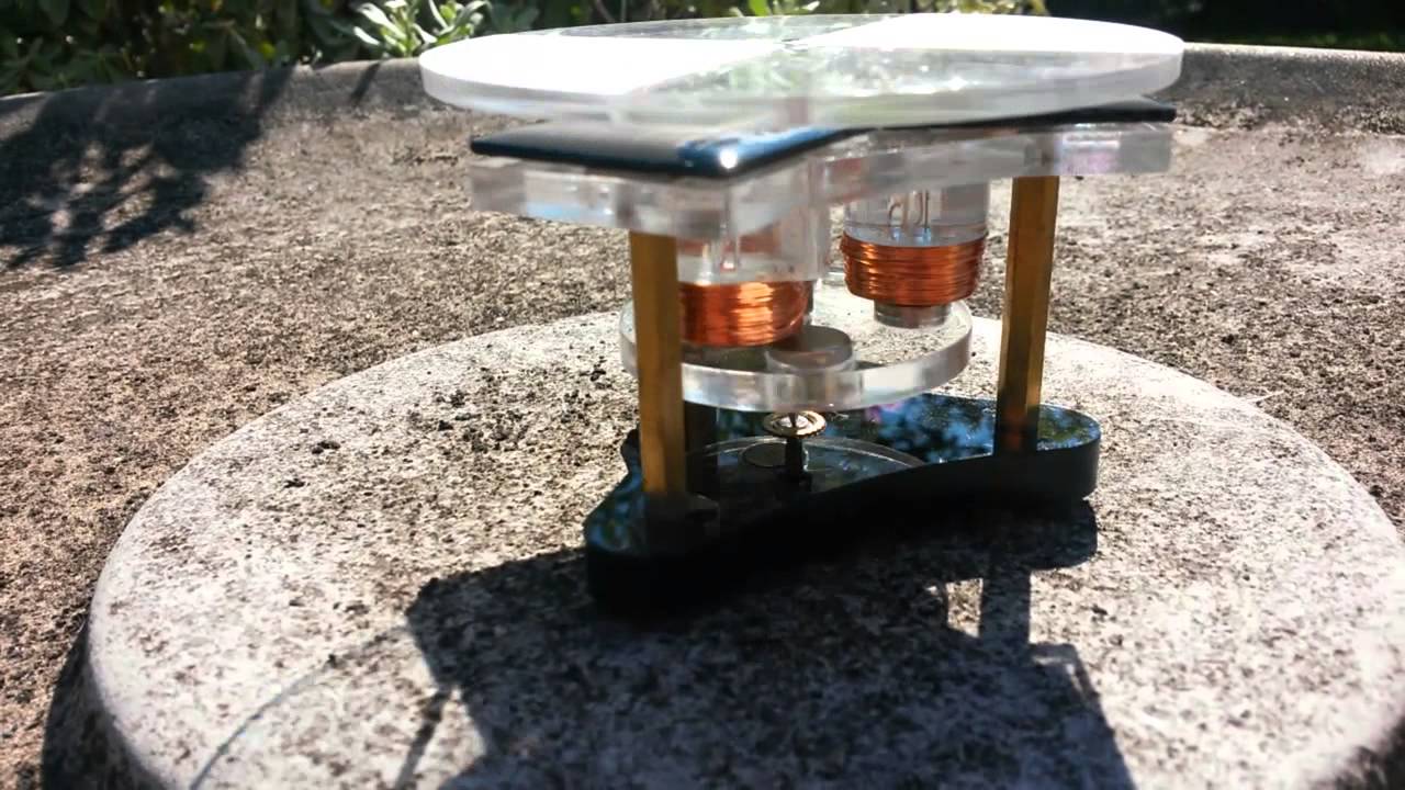 Solar levitation magnetic motor
