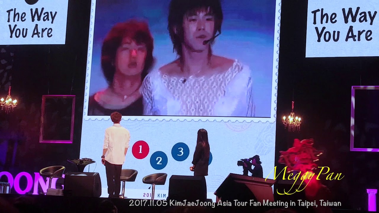 [FanCam] 김재중 金在中 - 跳Rising Sun＆The Way You Are (171105 Fanmeeting in Taipei)