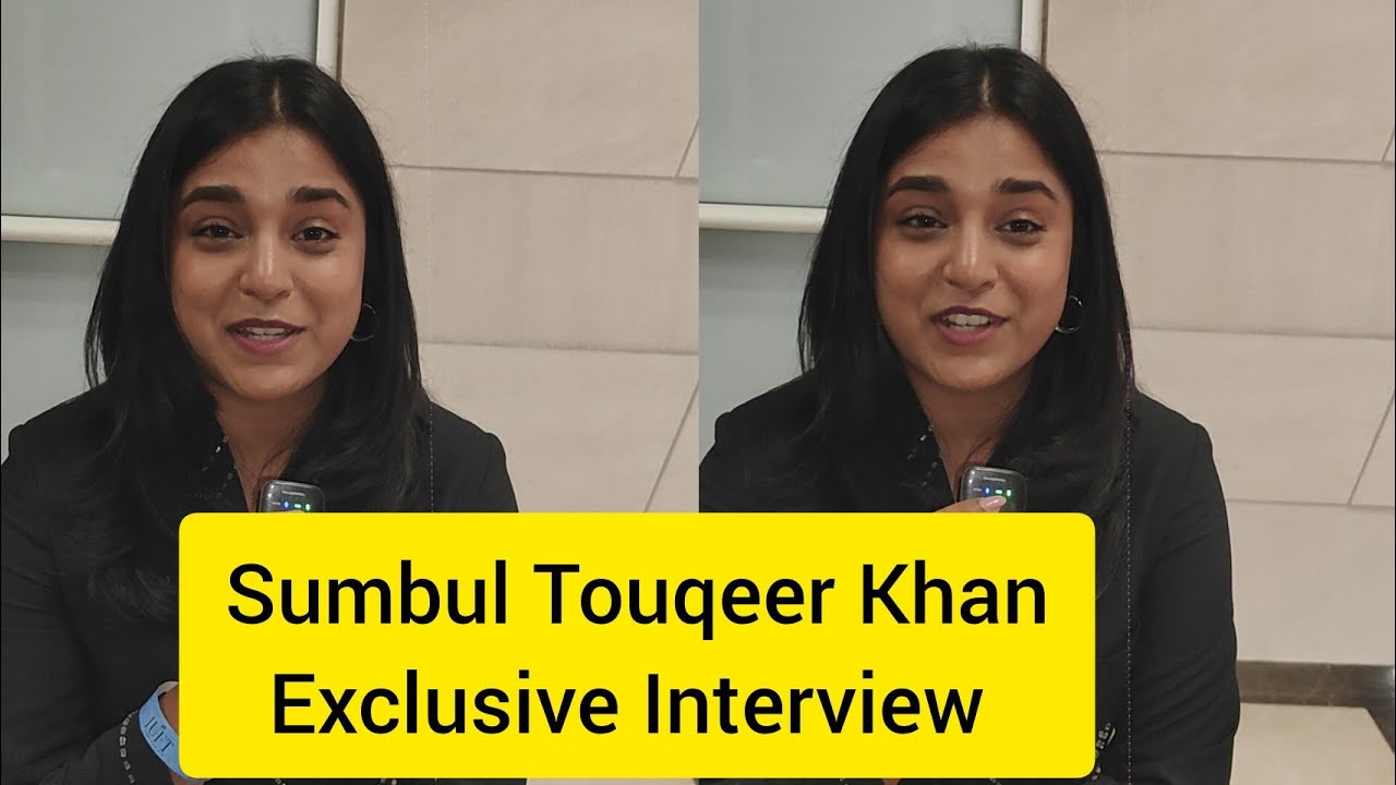 Itti Si Khushi Serial Actress Sumbul Touqeer Khan Full Interview At Aaj Sach Bolungi Song Launch