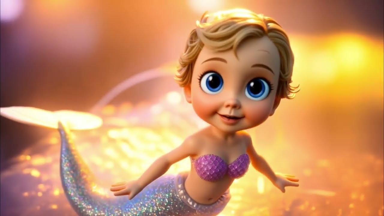 Русалочка БлуБлу в игрушечной реке 🧜‍♀️🧸 | Веселая детская песенка с игрушками и музыкой