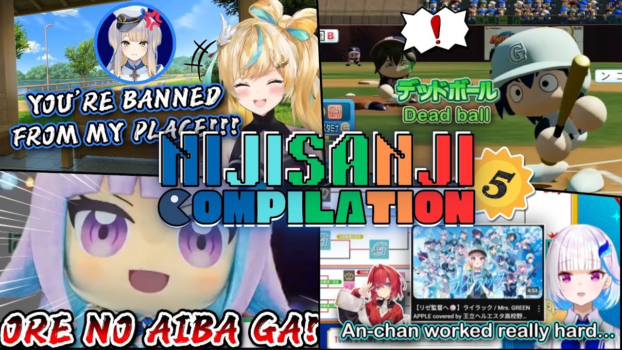 Nijisanji Summer Moments That Will Make You Smile #5【Eng Sub Compilation】