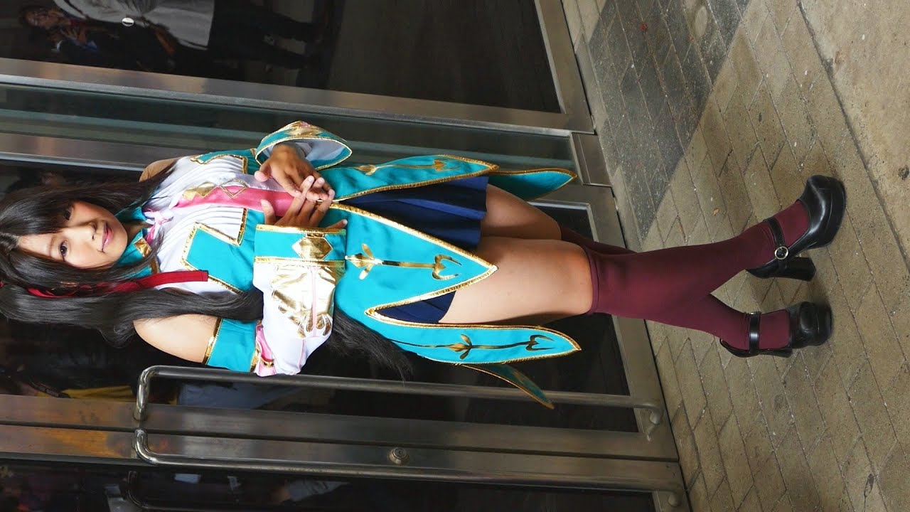 [4k] Yutori ゆとり Cosplay コミケット コスプレ レイヤー ストッキング @creamcandy123 Japanese 직캠 신소향