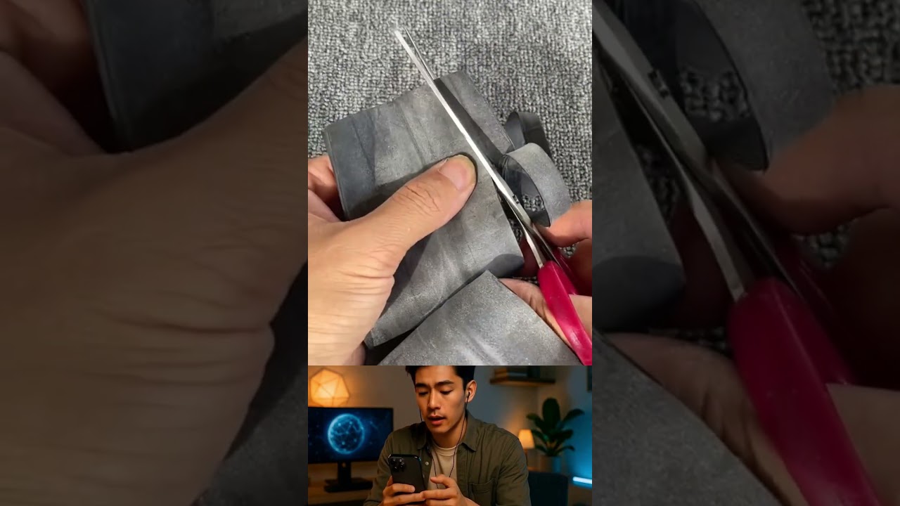 Trik Pasang Selang Paling Kuat, Cuma Modal Karet Ban! | #short