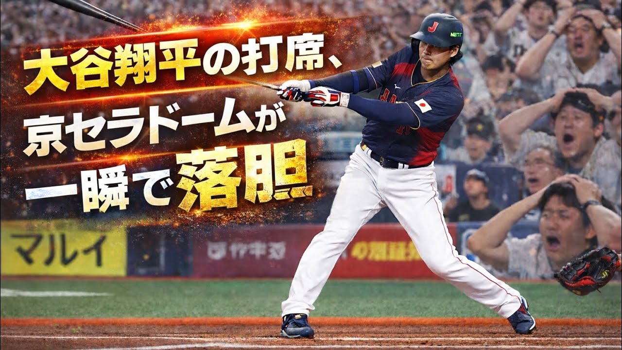 【現地】大谷翔平が打席で魅せた #侍ジャパン #wbc #阪神タイガース