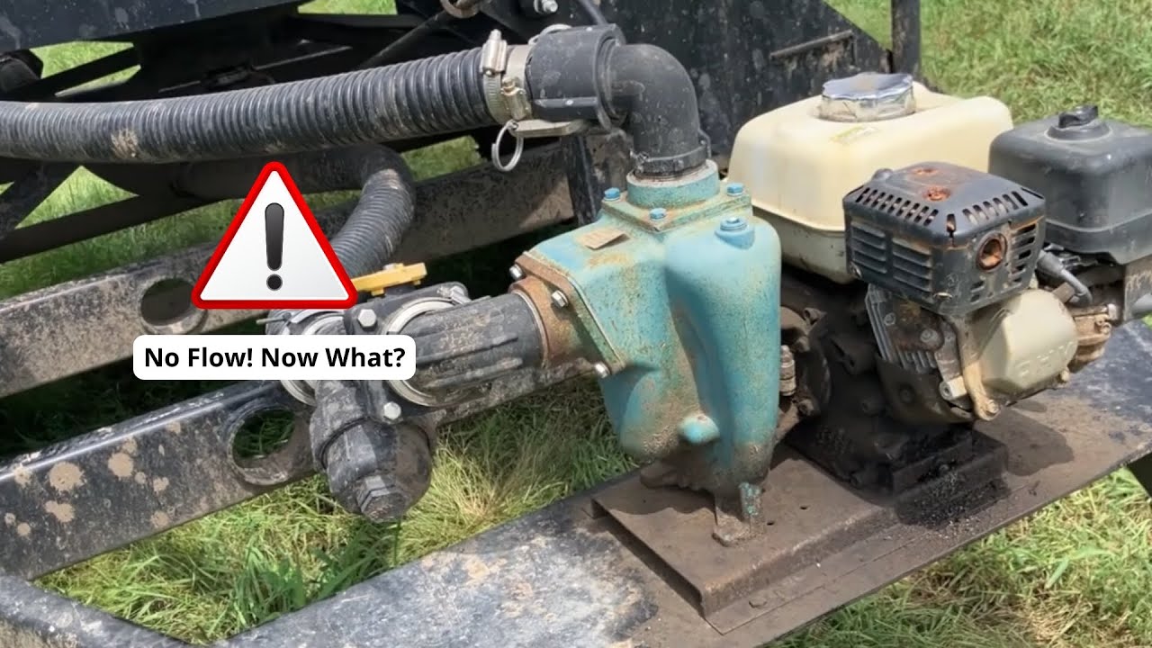 Transfer Pump Not Pumping Water? Troubleshooting Centrifugal Pumps #pumps #agriculture #waterpump