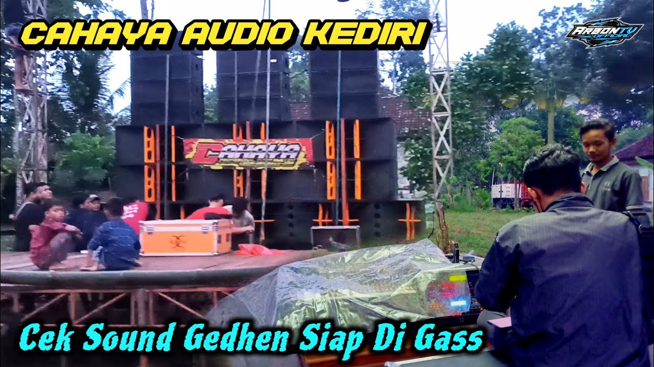 Prepare Cek Sound Cahaya Audio Di Deyeng Kediri