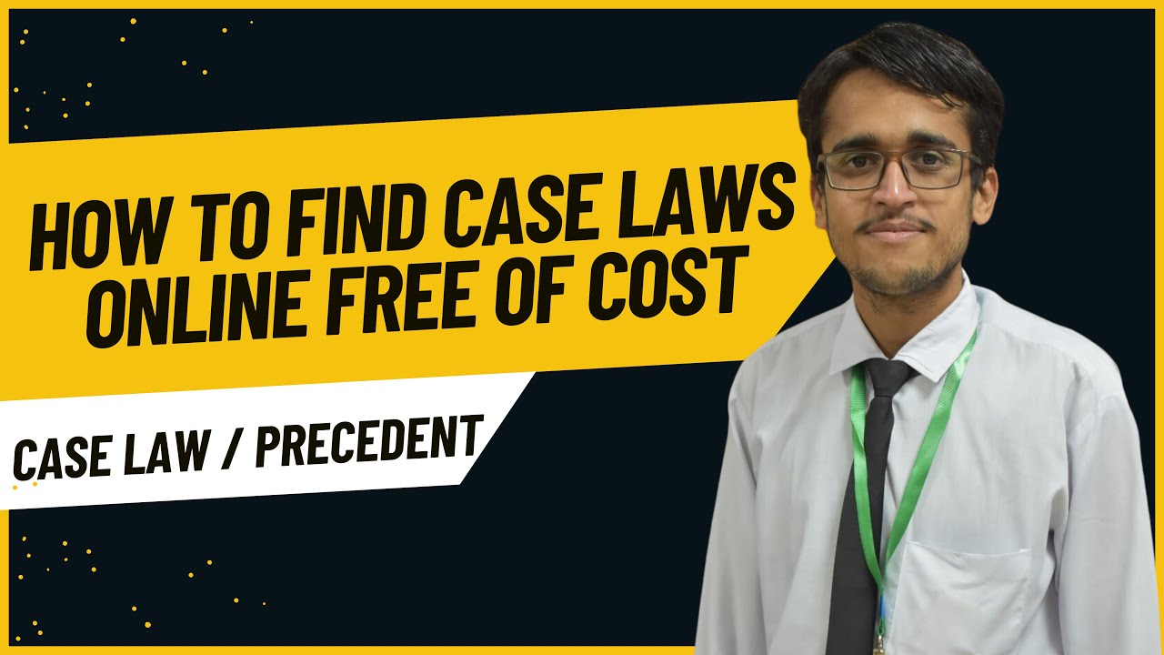 How to find case law online Free| Legal Research