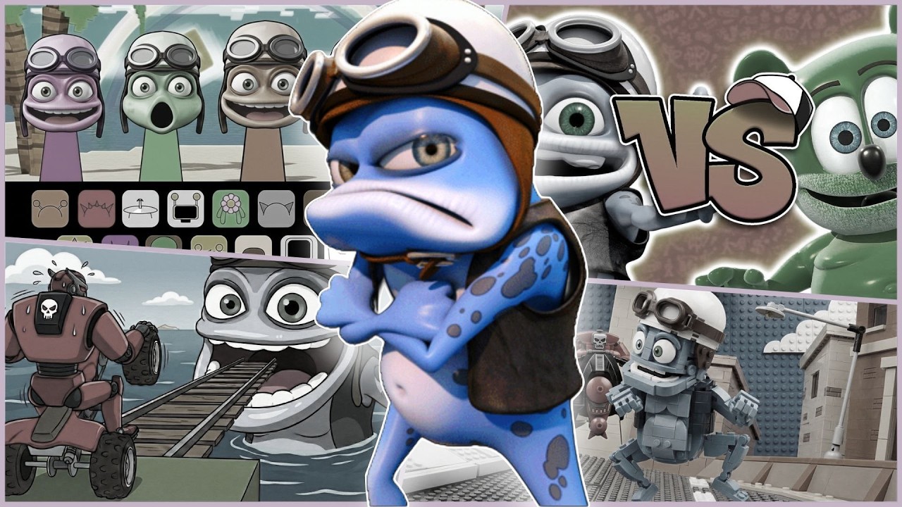 Crazy Frog 🐸 Tiles Hop All Levels 🔥 Rhythm Gameplay