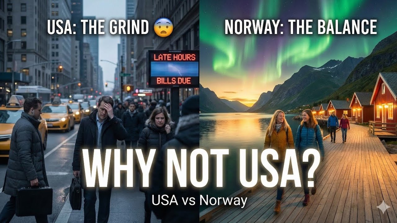 USA vs Norway: Power vs Happiness | Which Country Is Truly Developed?