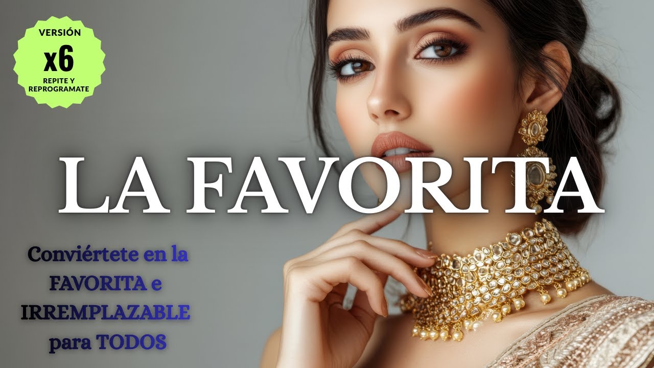 LA FAVORITA - Reguetón Afro beat para CONVERTIRTE EN LA FAVORITA DE TODOS