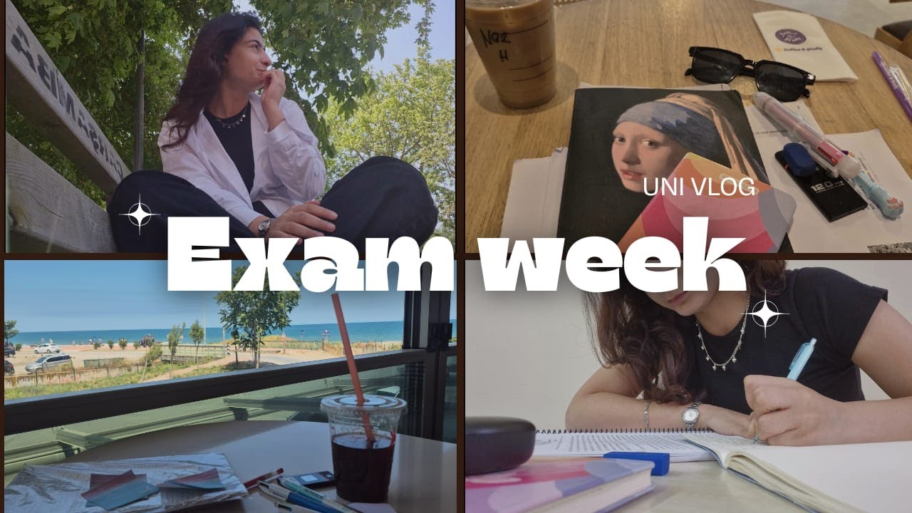 [Exam Week] OMÜ'de Final Haftası | Ders Çalışma Vlogu / Study Vlog