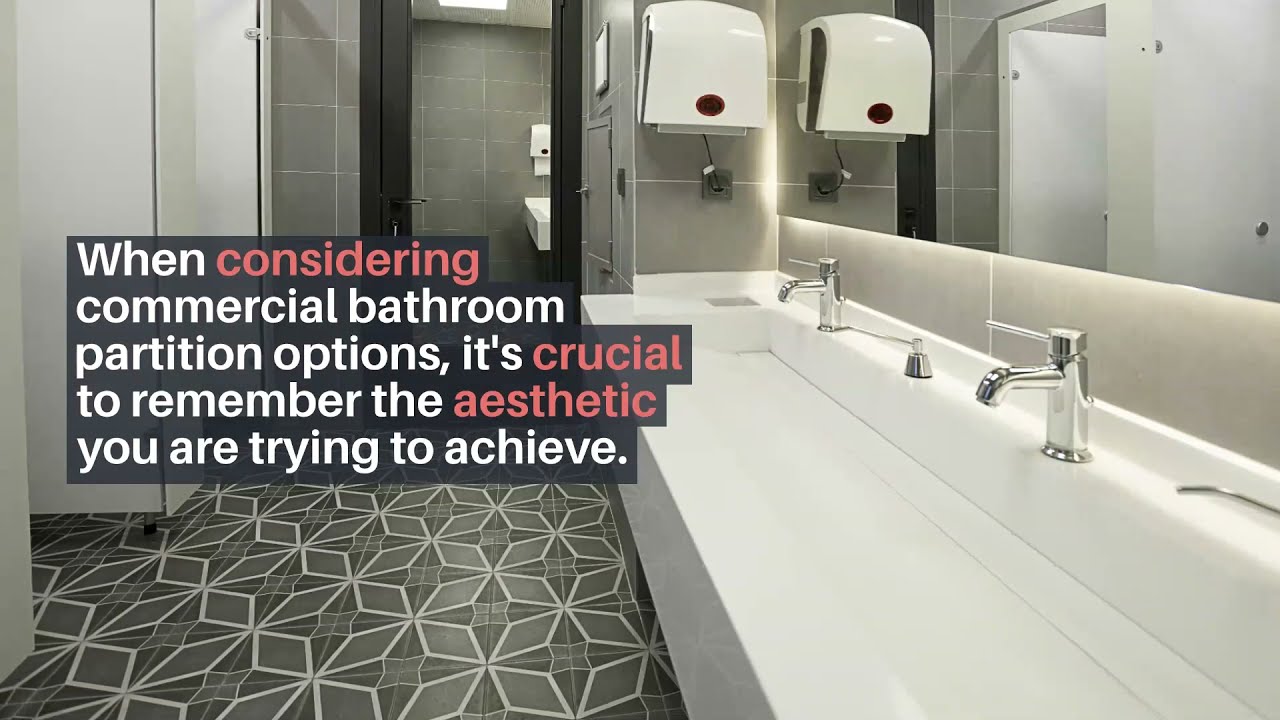Commercial Bathroom Partitions: Options, Price, and Designs