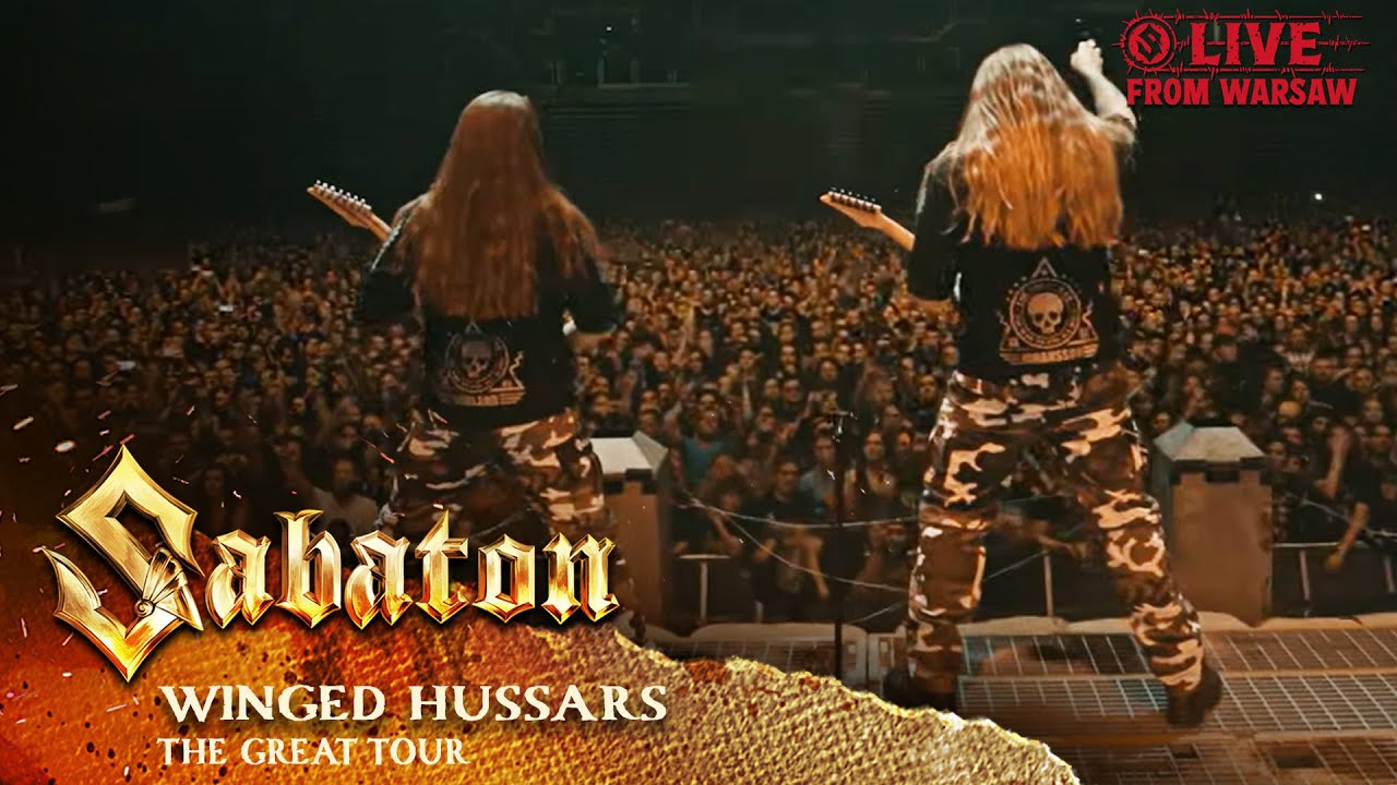 SABATON - Winged Hussars (Live - The Great Tour - Warsaw)