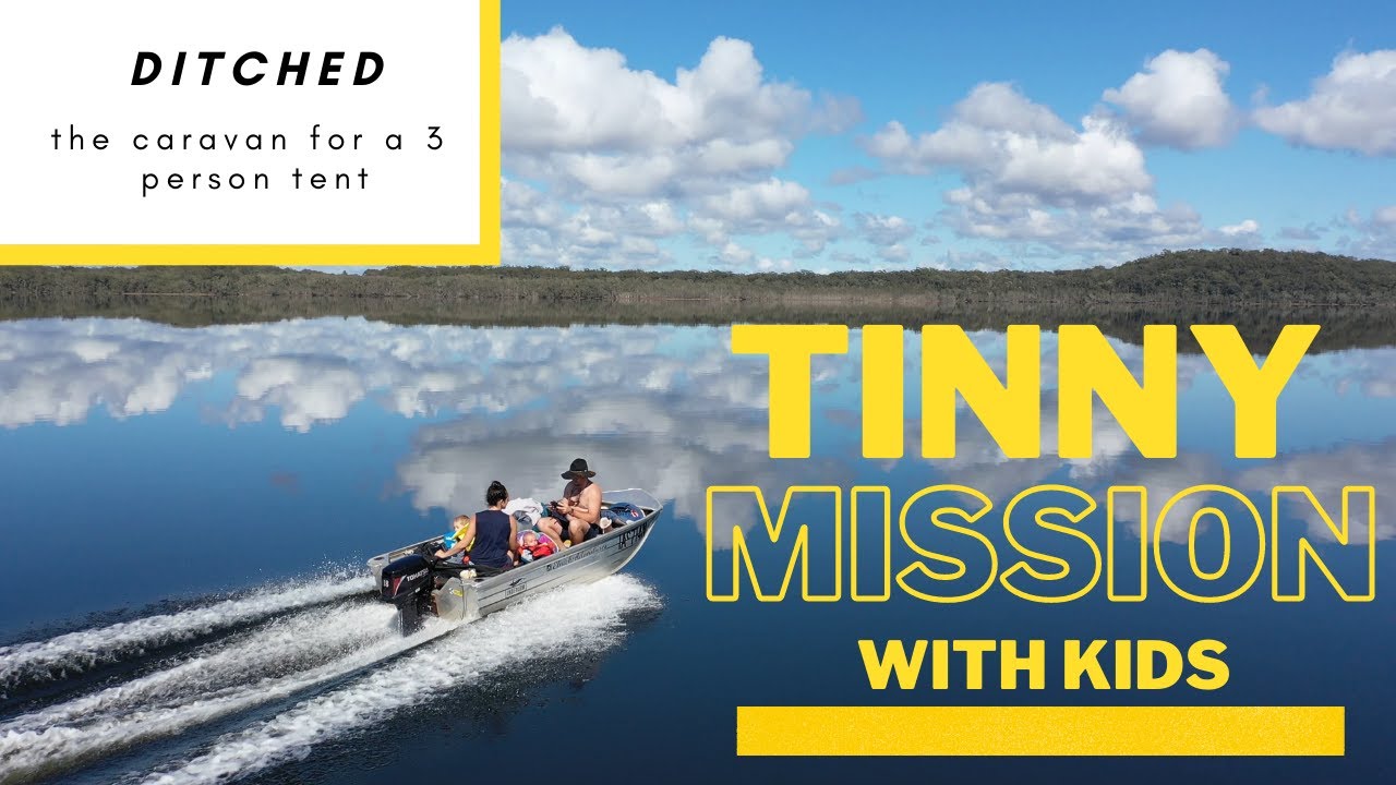 Ditched the caravan for an overnight Tinny Mission on the Myall Lakes  - Travelling Australia