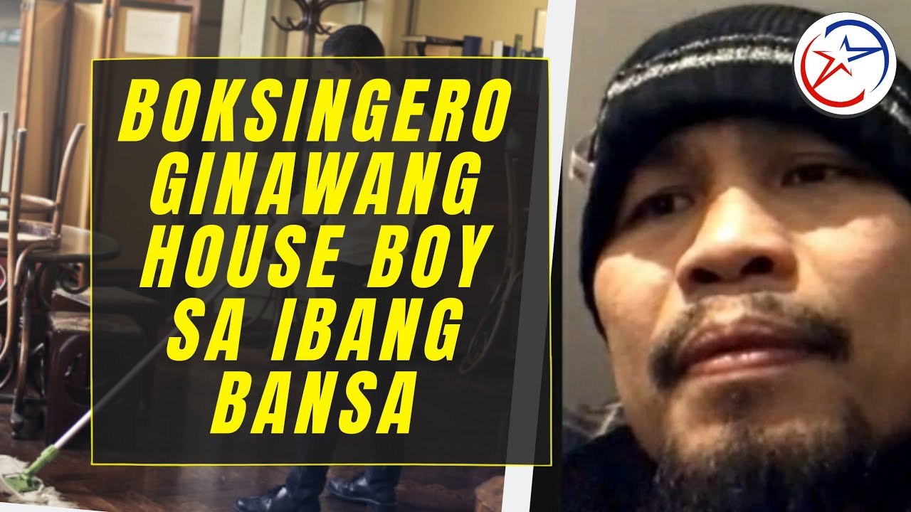 Former ALA Boxer GINAWANG HOUSE BOY sa Ibang Bansa!  Czar Amonsot