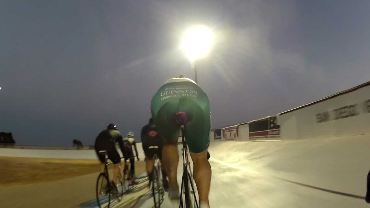 San Diego Velodrome Kerin Race with Coach Burke 7/31/12