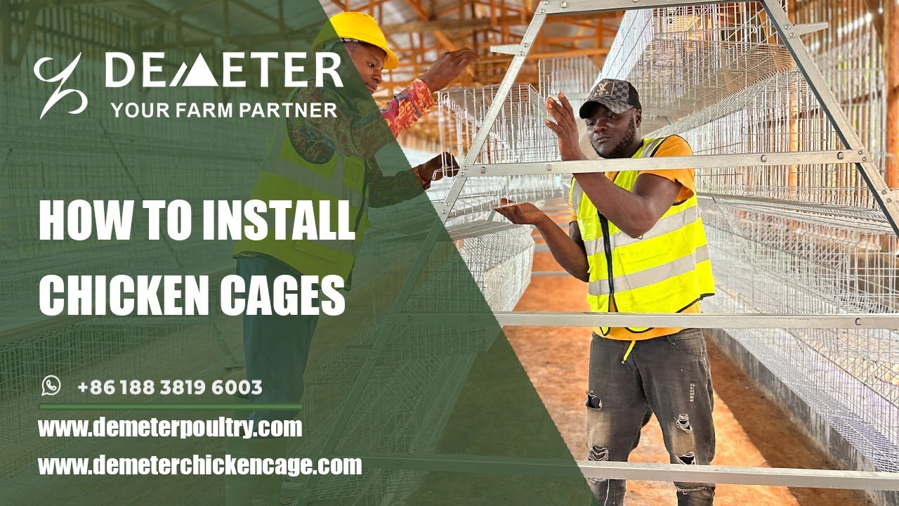How Do You Install a Poultry Cage? A to Z Layer Battery Cage System Installation Guide Procedure.