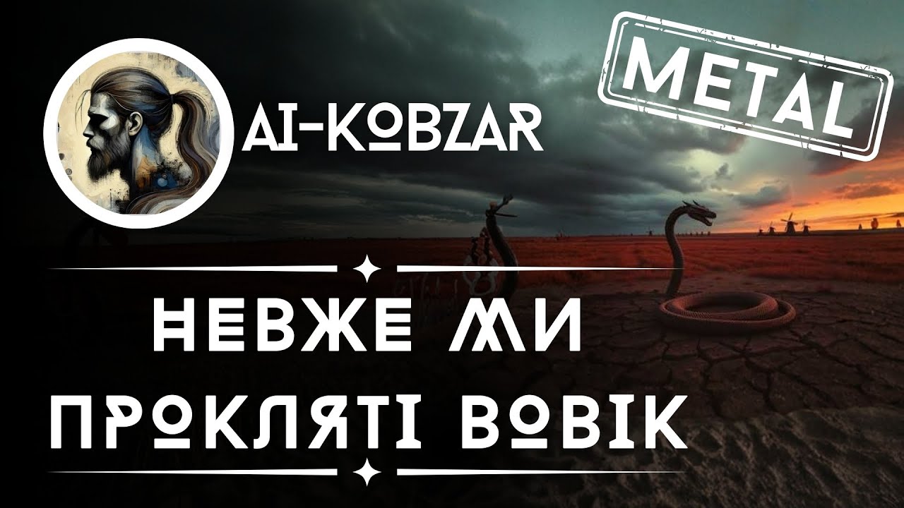 AI-Кобзар - Невже ми прокляті вовік? | Metal