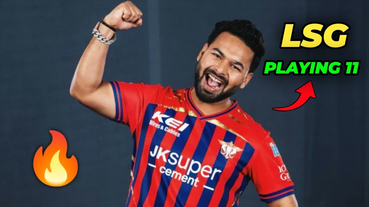 IPL 2026 - LSG playing 11 and squad 💛 ft. Rishabh Pant