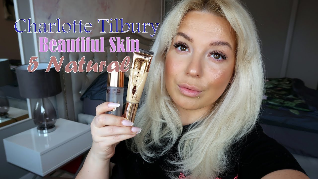 Vlog:Test podkładu Chartotte Tilbury Beautiful Skin