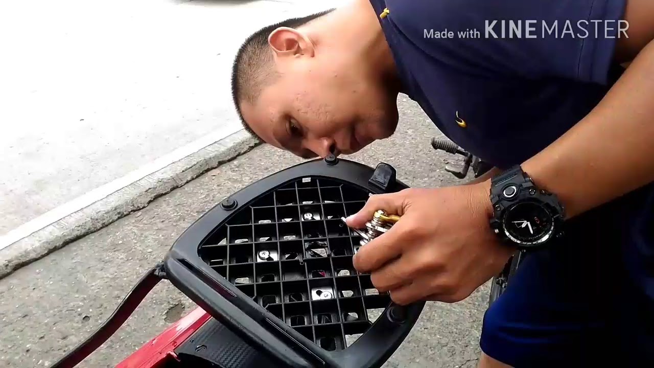 How to install Bracket Yamaha SZ/HNJ Box