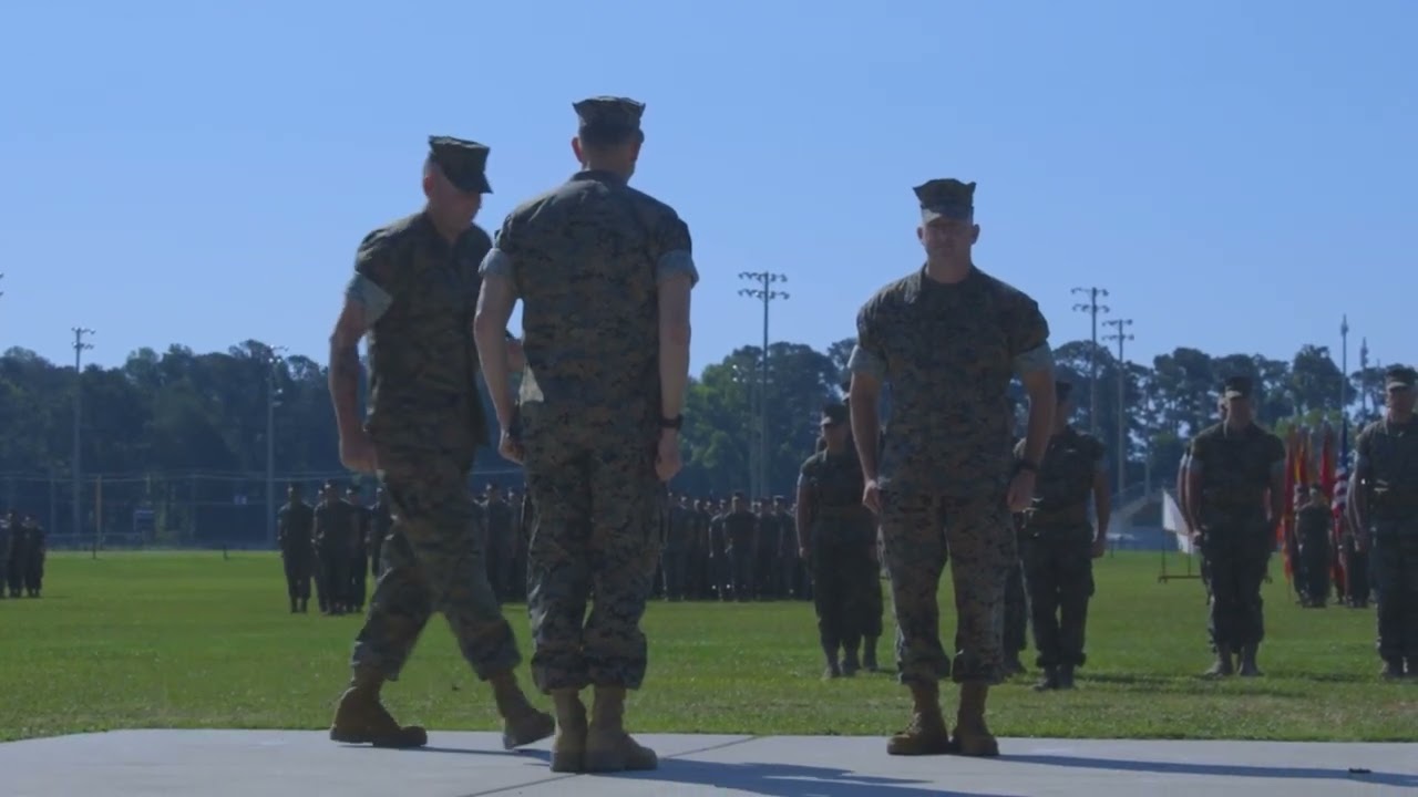 Division Change of Command Ceremony B-Roll