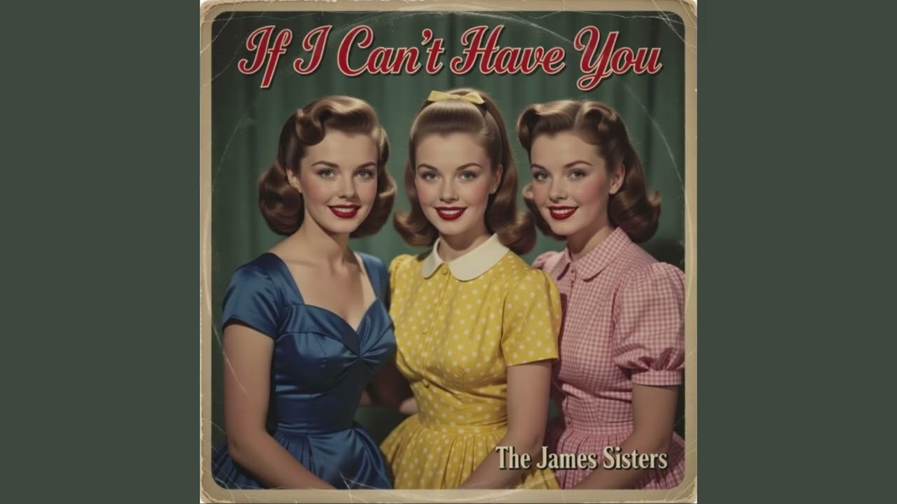 The James Sisters -  If I Can't Have You (1950s Romantic Ballad)