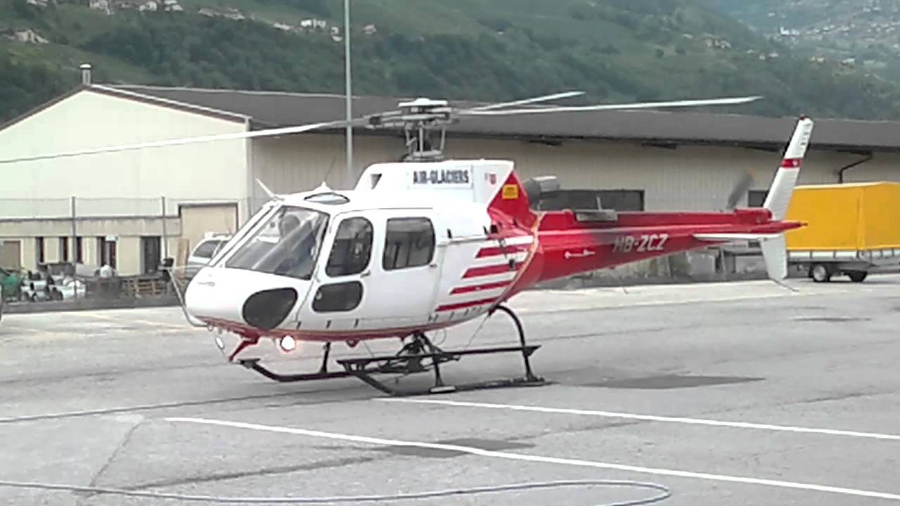 Eurocopter Ecureuil AS 350 B3  HB-ZCZ -  Sion - Switzerland  01.06.2012