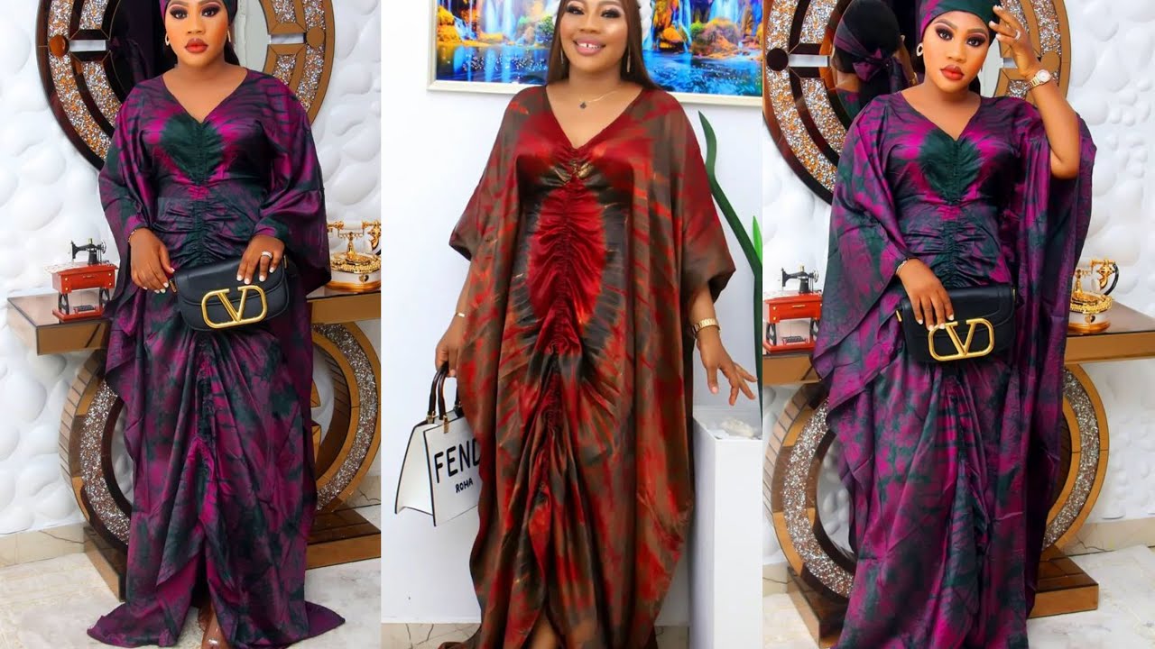How To Make An Inner Belt Kaftan Dress:/Cutting Stitching