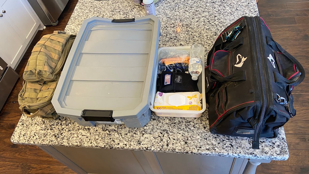 Truck gear and bug out bag