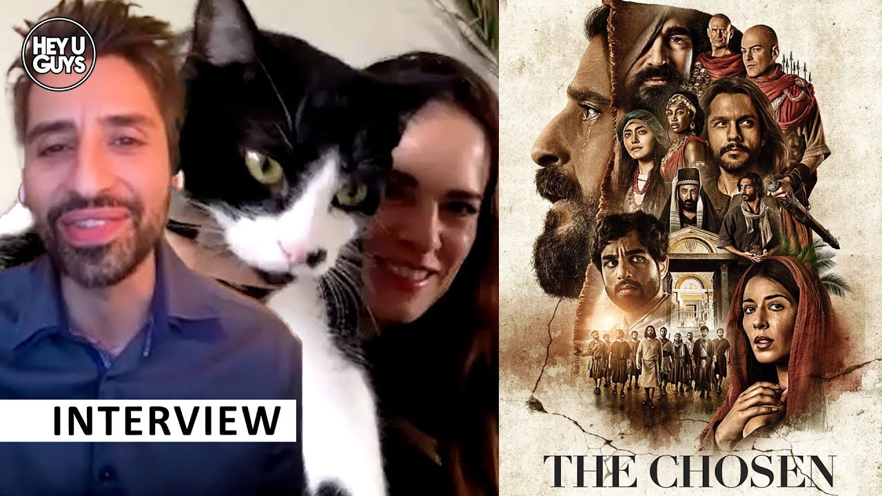 David Amito & Amy Bailey Interview - The Chosen Season 4 + Ninja the Cat