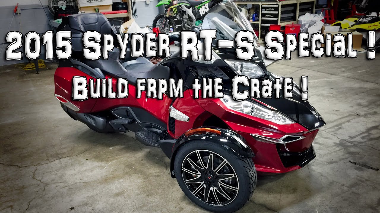 2015 Spyder RT-S Special Series! - Build From Crate! | ShopTalk