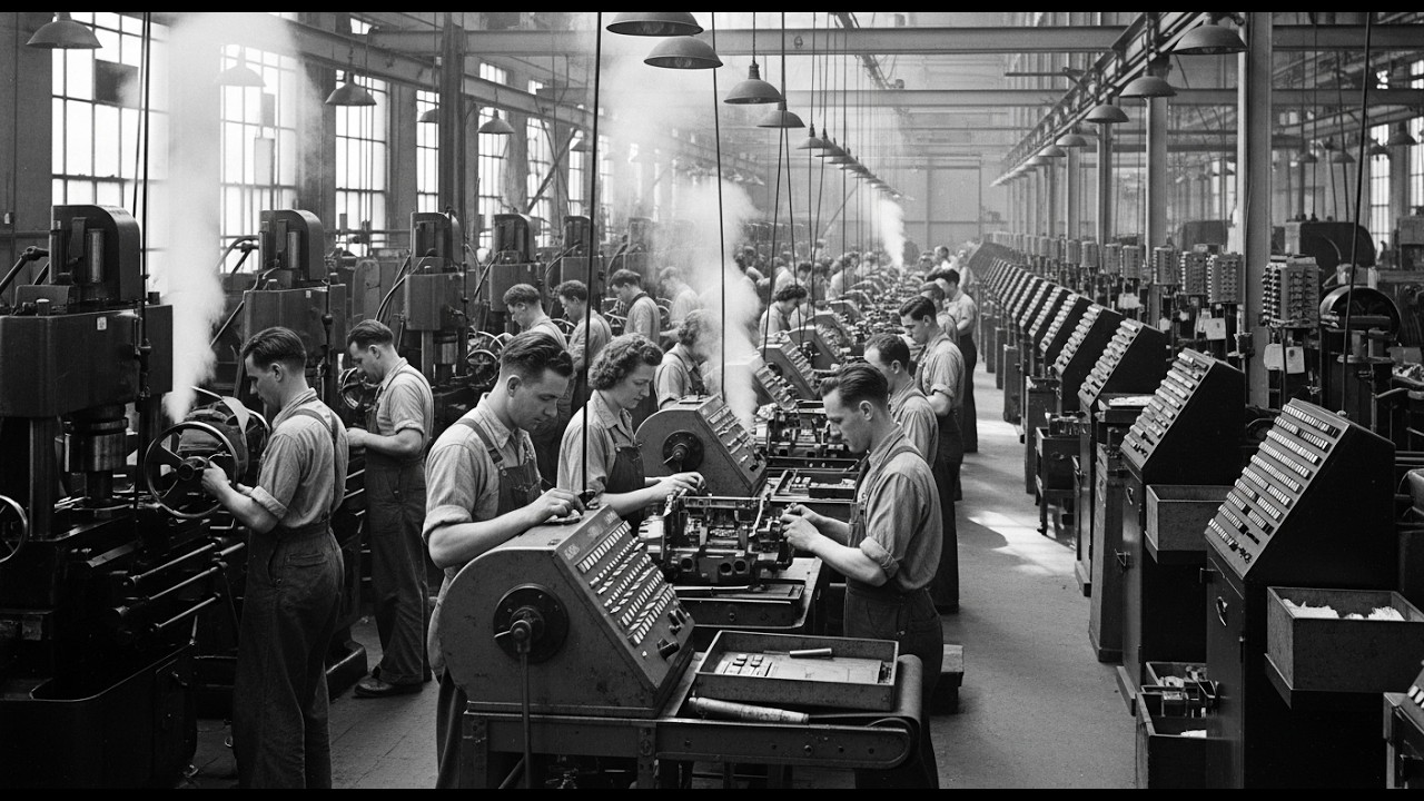 America Had No Computer Aided Manufacturing in 1942 — So Bendix Corporation Introduced Automated Sys