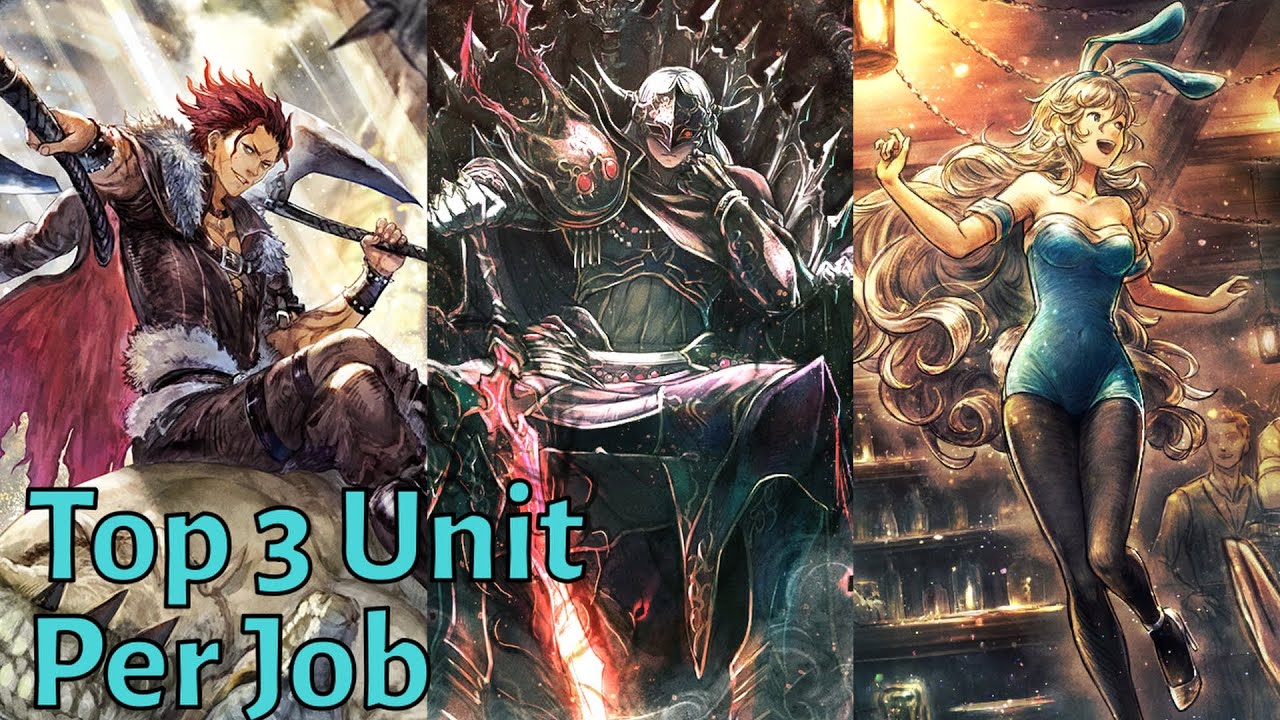 Top 3 Best Unit of Each Job in JP(as of June 2025) - Octopath Traveler: CotC