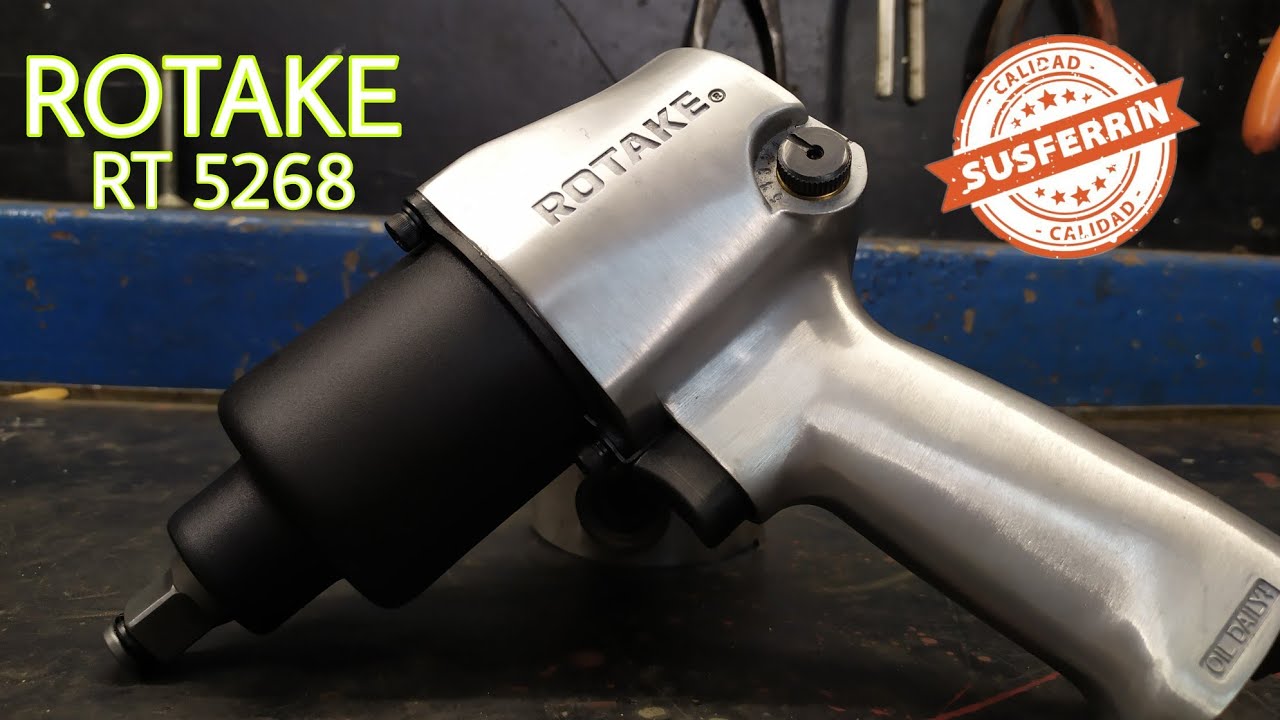 ⚙️REVIEW👁️ Llave de Impacto Neumática ROTAKE RT5268