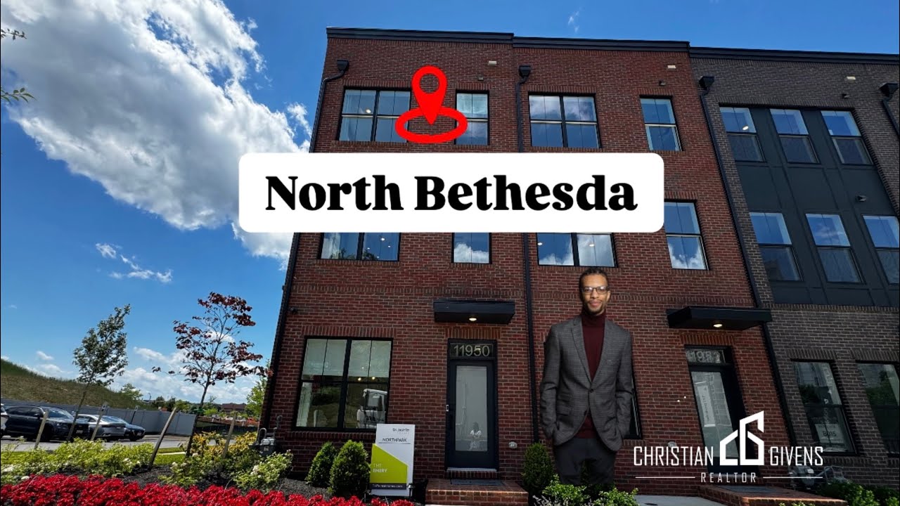 Luxury Tri Pointe Townhome Tour | Emery Model in North Bethesda | Starting at $889K