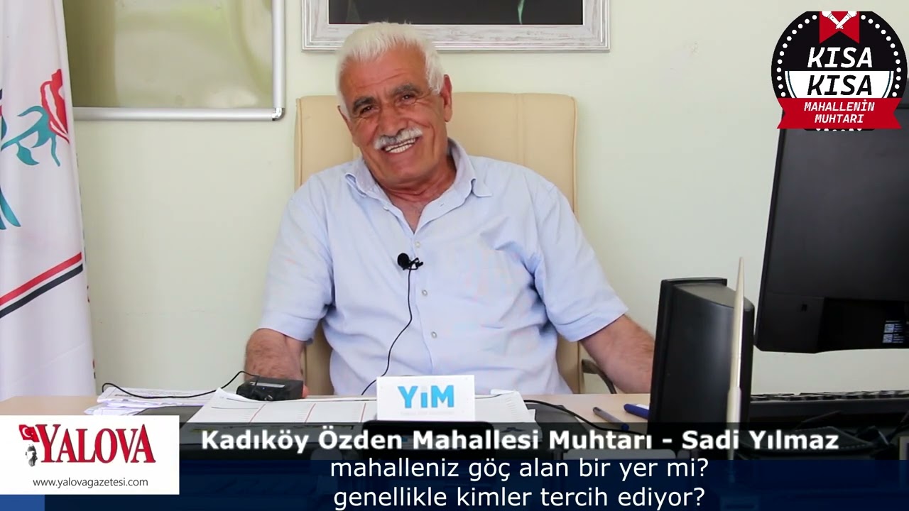 Kadıköy Özden Mahallesi Muhtarından Özel Açıklamalar