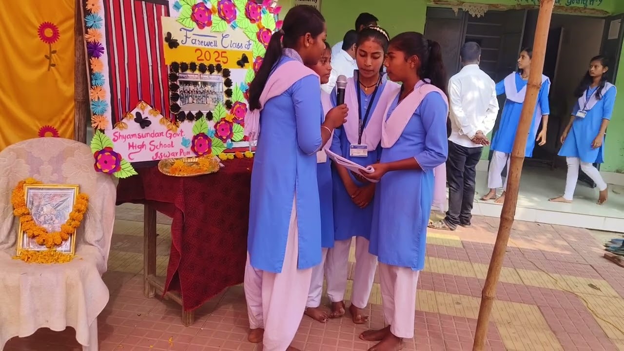 Farewell meeting of tenth students 2024-2025