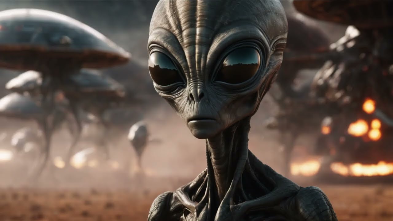Szarzy w bieli wolności #aliens #obcy